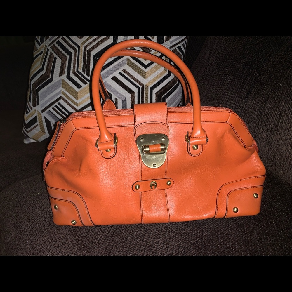 Orange purse